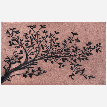 Tree Branches Backsplash Tile - 18"x30" Copper&Black - Natuross