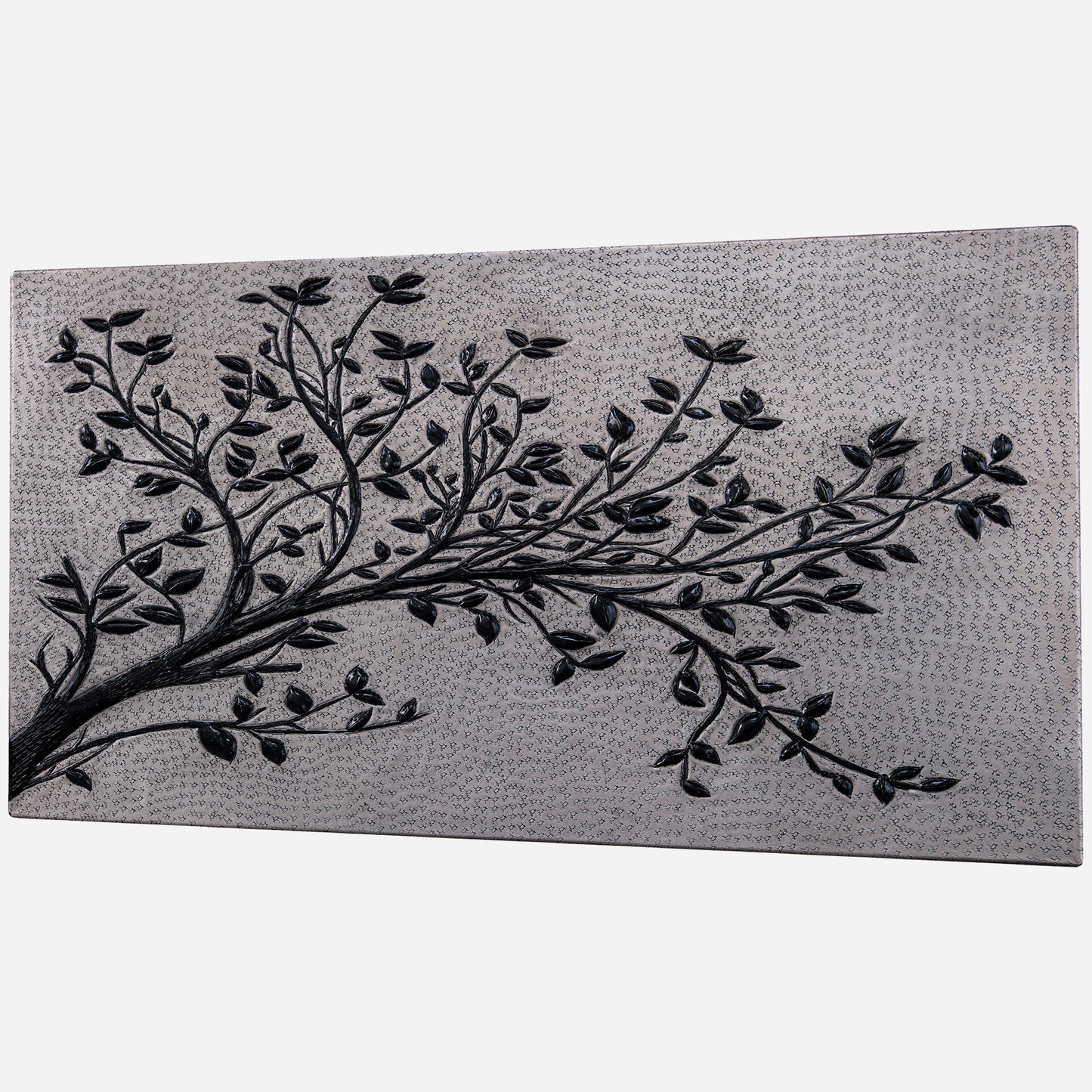 Tree Branches Backsplash Tile - 18"x30" Gray&Black