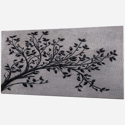 Tree Branches Backsplash Tile - 18"x30" Gray&Black - Natuross