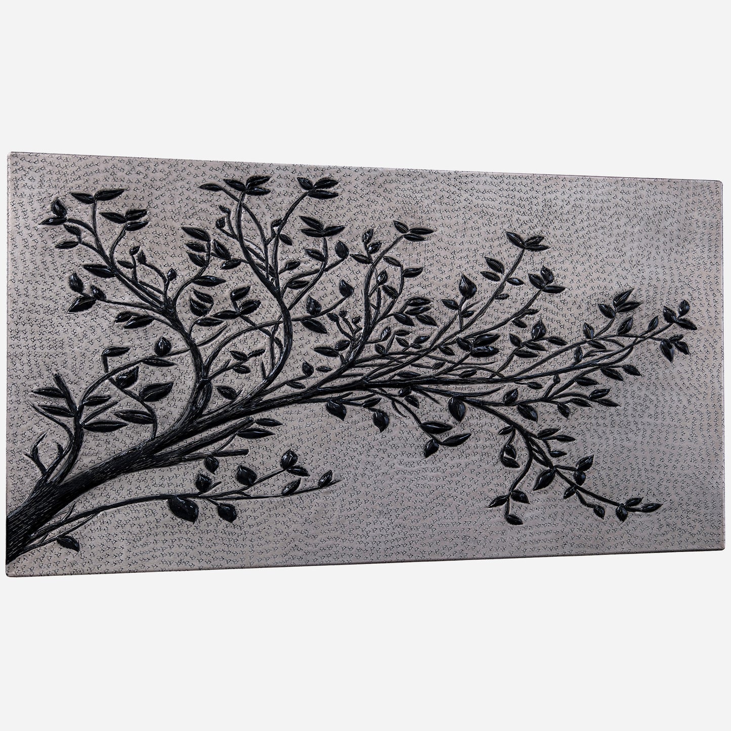 Tree Branches Backsplash Tile - 18"x30" Gray&Black