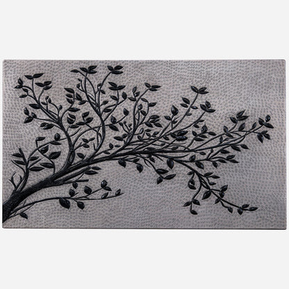 Tree Branches Backsplash Tile - 18"x30" Gray&Black - Natuross