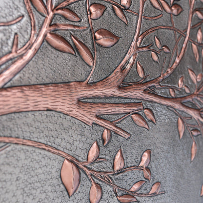 Tree Branches Backsplash Tile - 18"x30" Gray&Copper - Natuross