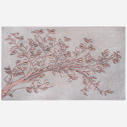 Tree Branches Backsplash Tile - 18"x30" Gray&Copper - Natuross