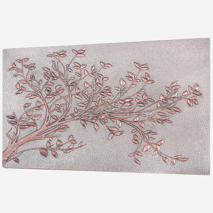 Tree Branches Backsplash Tile - 18"x30" Gray&Copper - Natuross