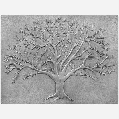 Tree Kitchen Backsplash Tile - 24"x32" Gray - Natuross