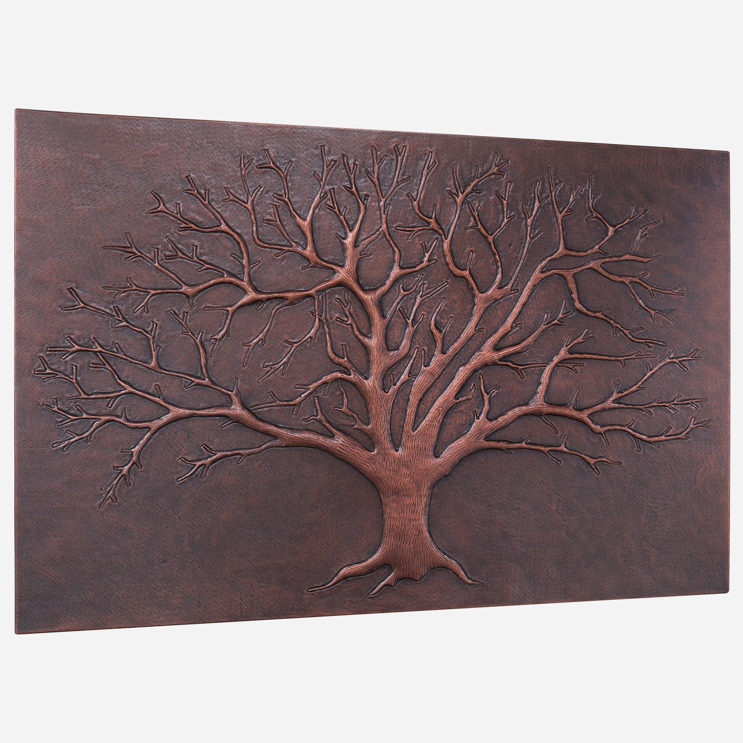 Tree Kitchen Backsplash Tile - 24"x32" Brown