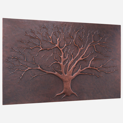 Tree Kitchen Backsplash Tile - 24"x32" Brown - Natuross