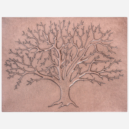 Tree Kitchen Backsplash Tile - 24"x32" Copper - Natuross