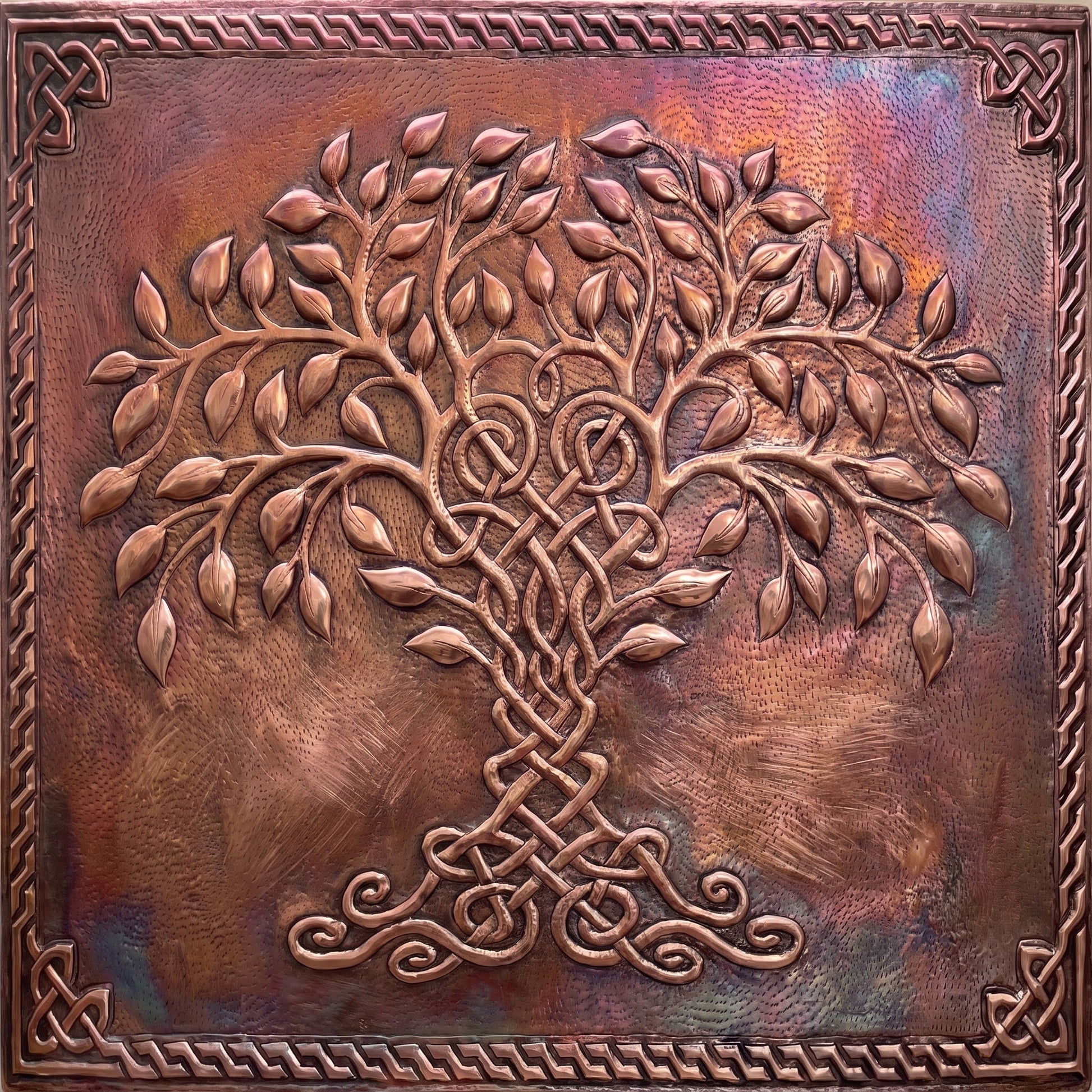 Fire Patina Tree of Life