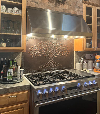 Brown Patina Tree of Life