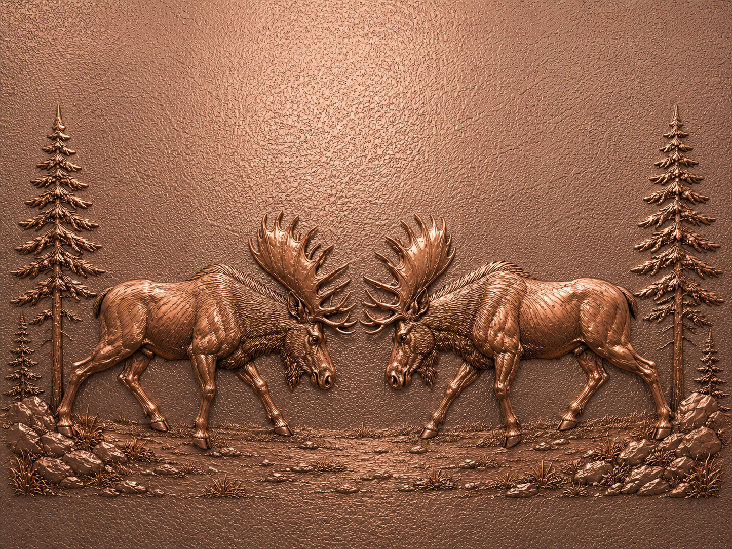 Custom Copper Kitchen Backsplash — Any Design, Any Size