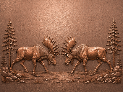 Custom Copper Kitchen Backsplash — Any Design, Any Size