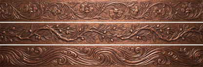 Custom Copper Kitchen Backsplash & Architectural Panels | Your Design, Your Size