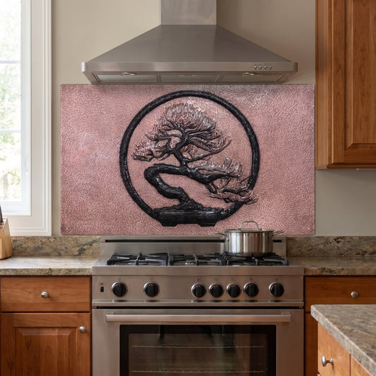 Bonsai Copper Backsplash