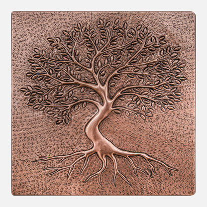 Copper Backsplash (Tree with Roots)