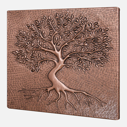 Copper Backsplash (Tree with Roots)