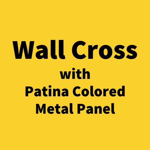 Metal Wall Cross