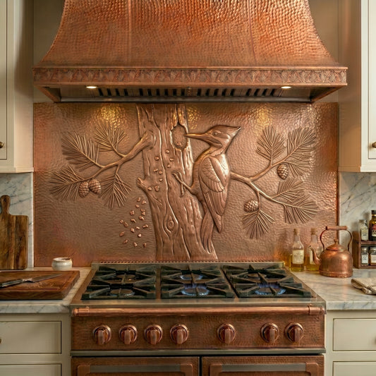 Woodpecker Copper Panel