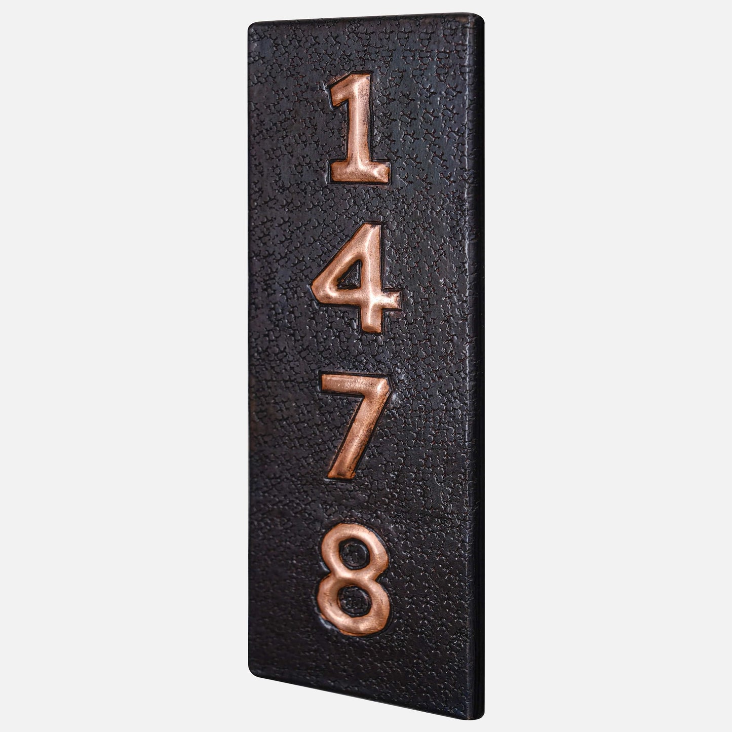 Vertical House Number Plaque