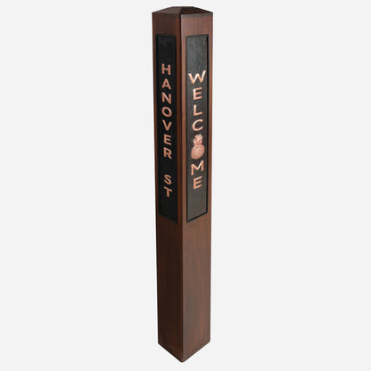 Address Sign Post