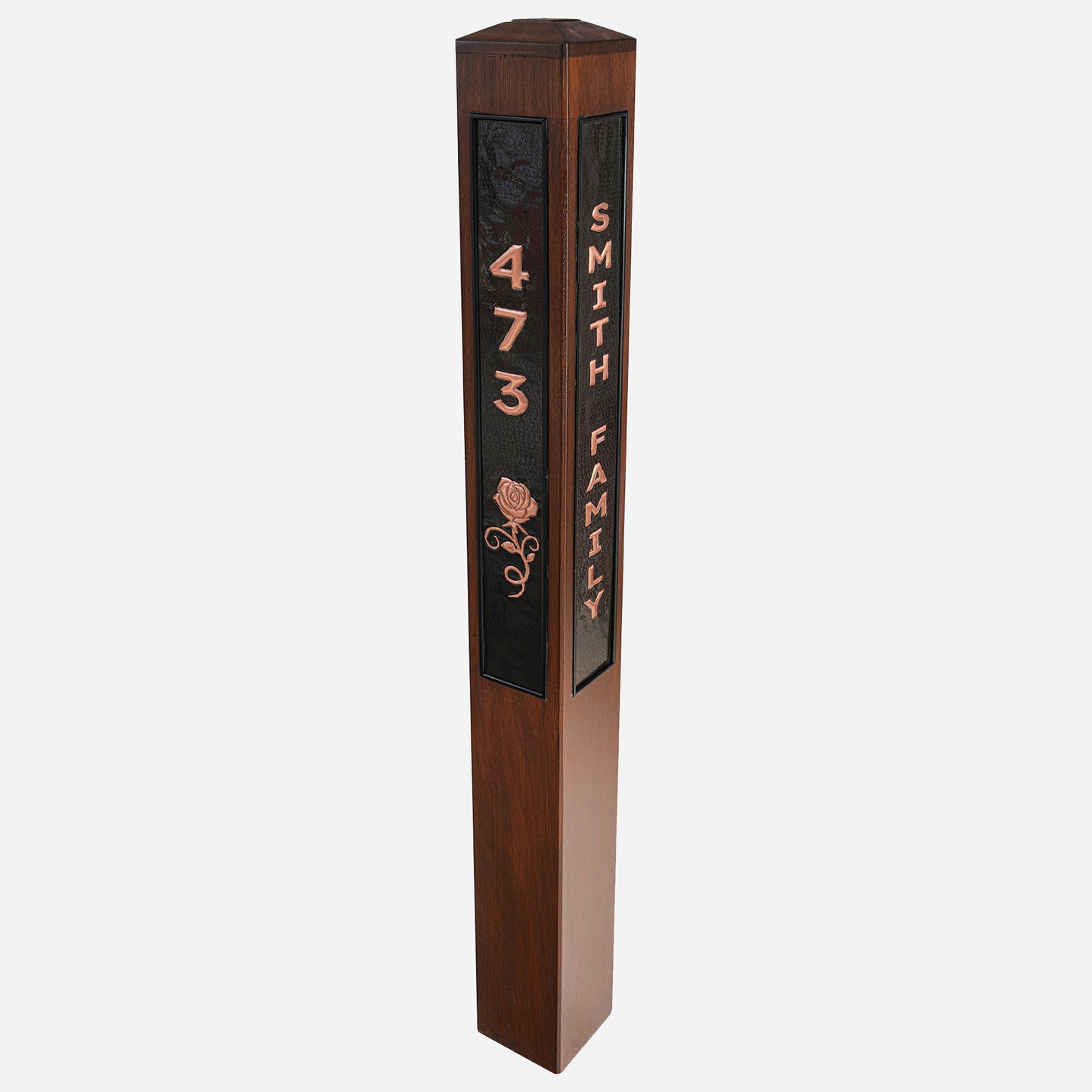 Address Sign Post