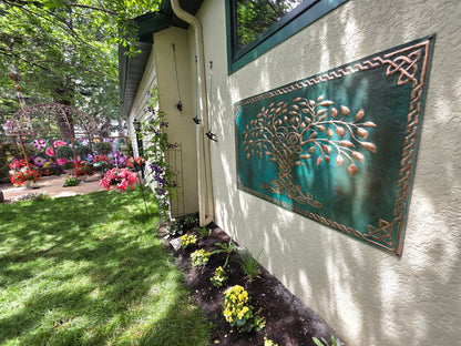 Copper Outdoor Wall Panel
