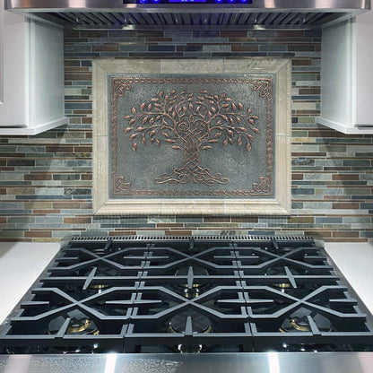 Kitchen Backsplash Tile Tree of Life - Natuross