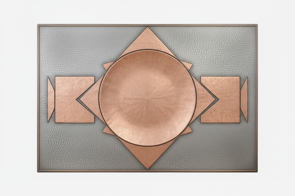 Bauhaus Style Decorative Panel