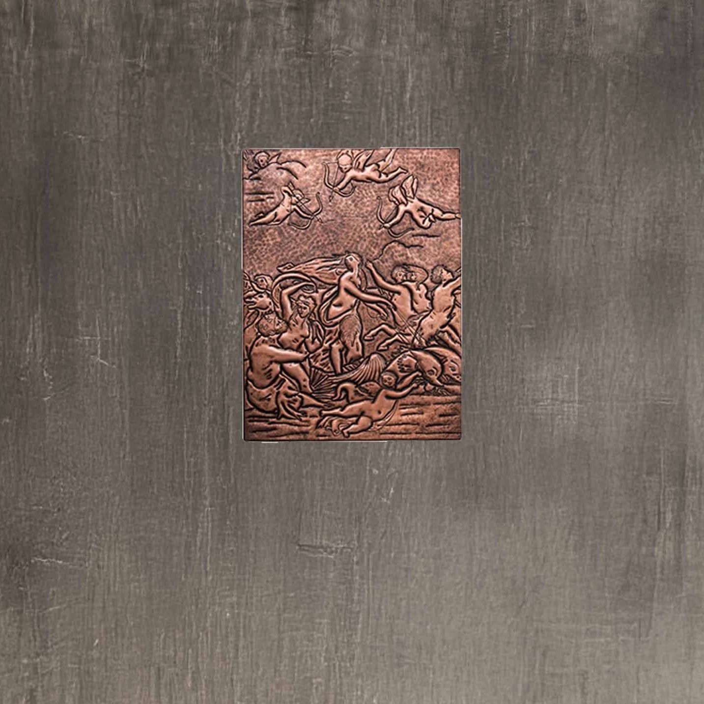 Copper "The Birth of Venus" Wall Art 15.7"x 11.8" - Natuross