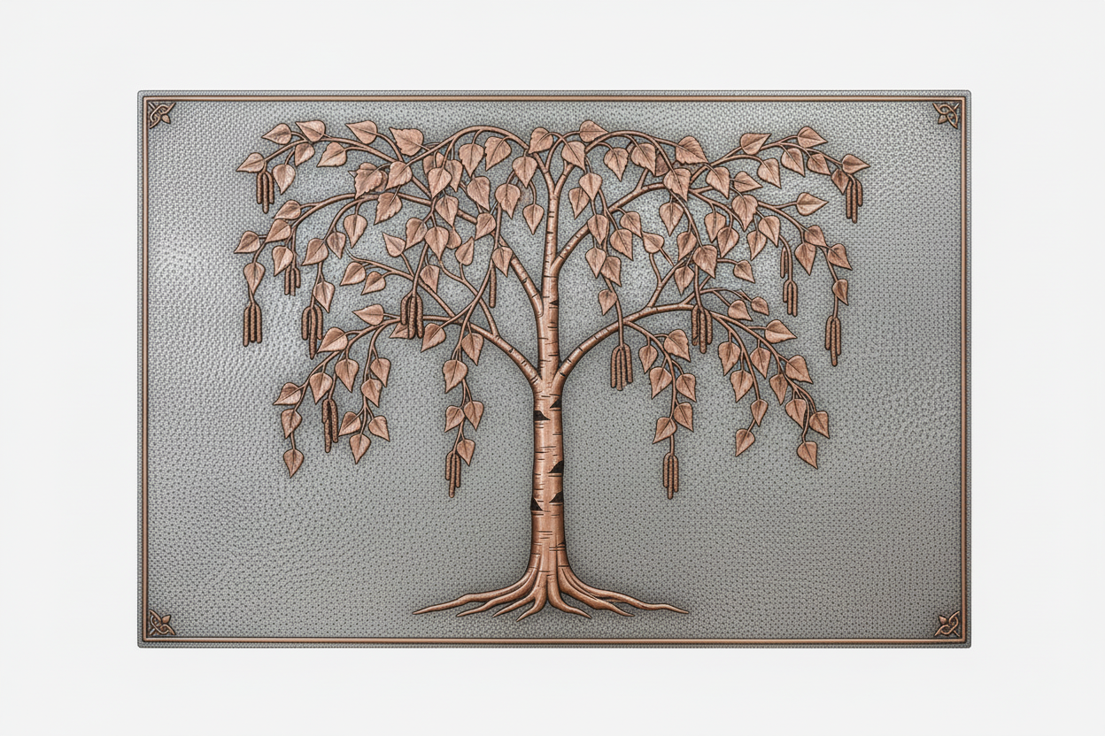 Birch Tree Panel