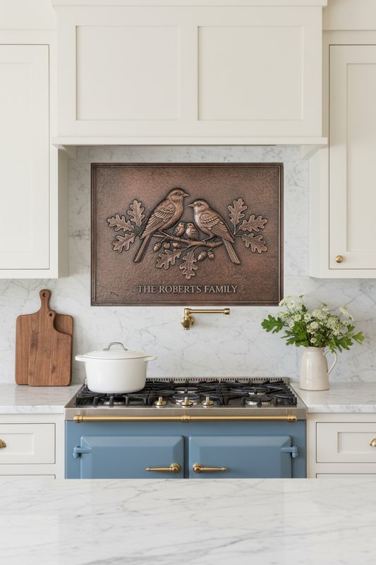 Bird Family - cottage farmhouse kitchen