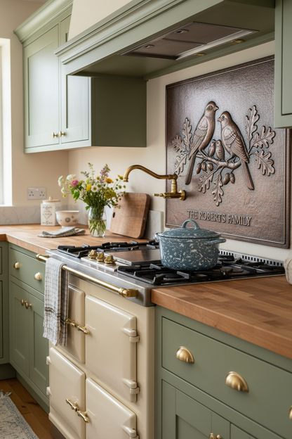 Bird Family - English country kitchen