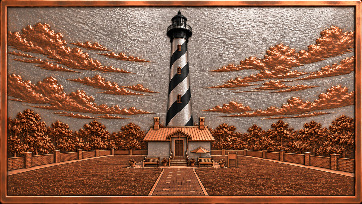 Copper Stove Backsplash