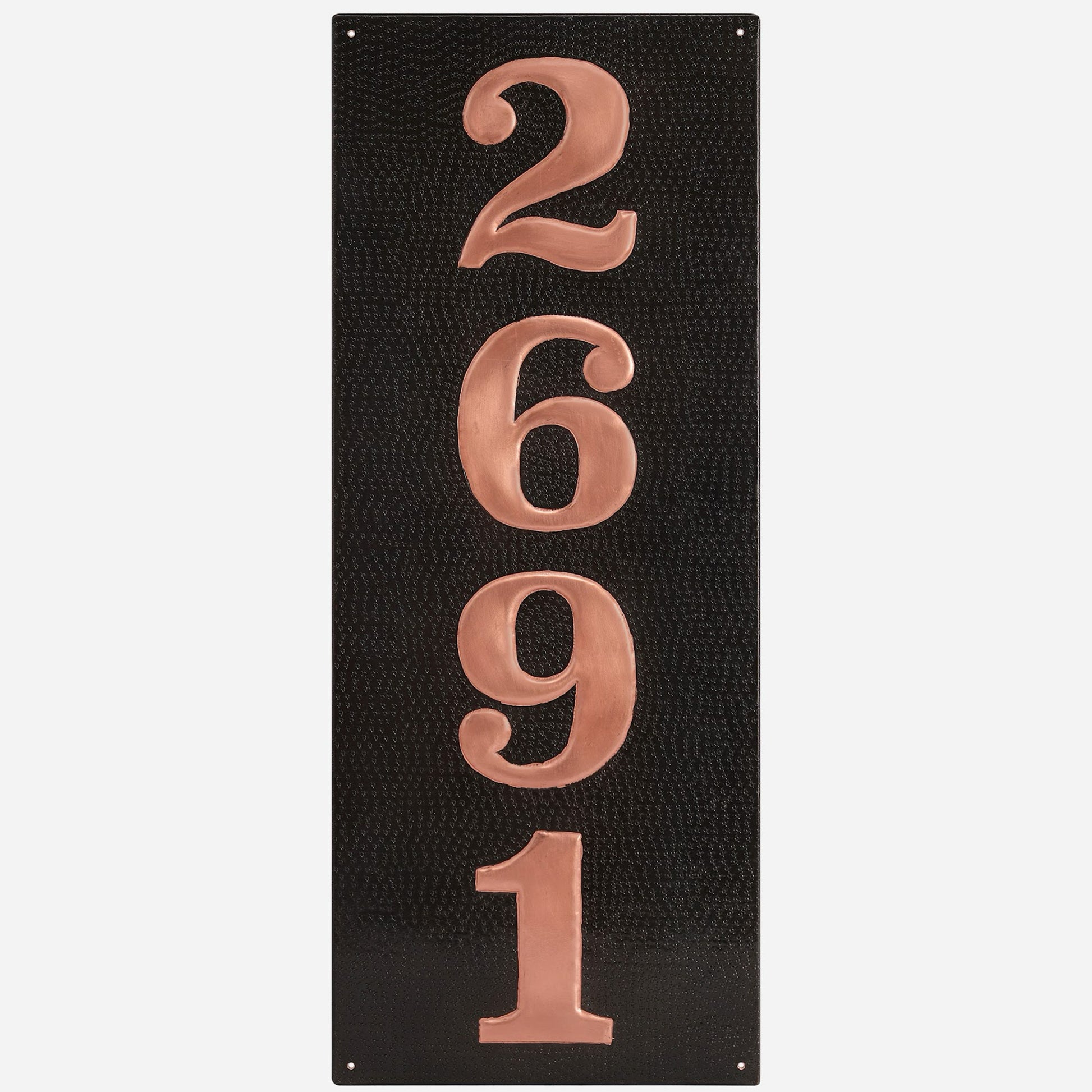 Vertical House Number Plaque - Natuross