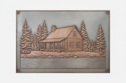 Cabin by the Lake Panel