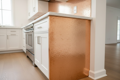 Cabinet End Panel — Natural Copper