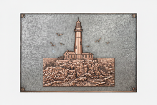 Coastal Cliff Lighthouse Panel