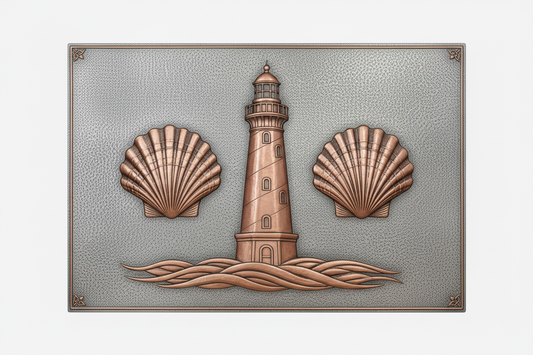 Coastal Cottage Style Decorative Panel