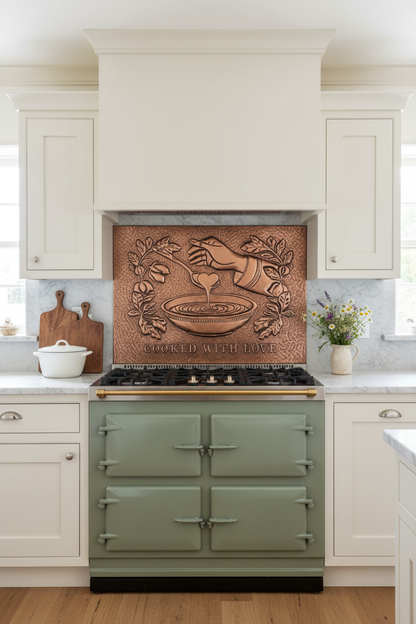 Cooked With Love - cottage farmhouse full wall