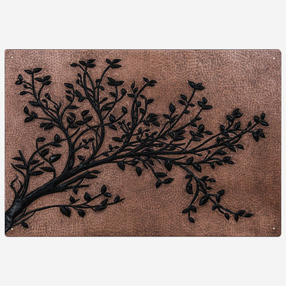 Copper Backsplash (Tree Branches, Copper&Black Color)