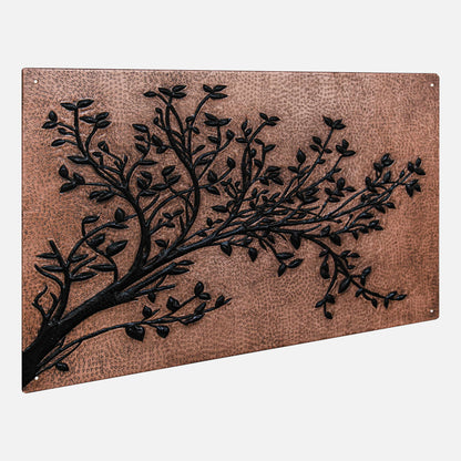 Copper Backsplash (Tree Branches, Copper&Black Color)