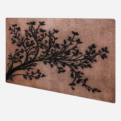 Copper Backsplash (Tree Branches, Copper&Black Color)