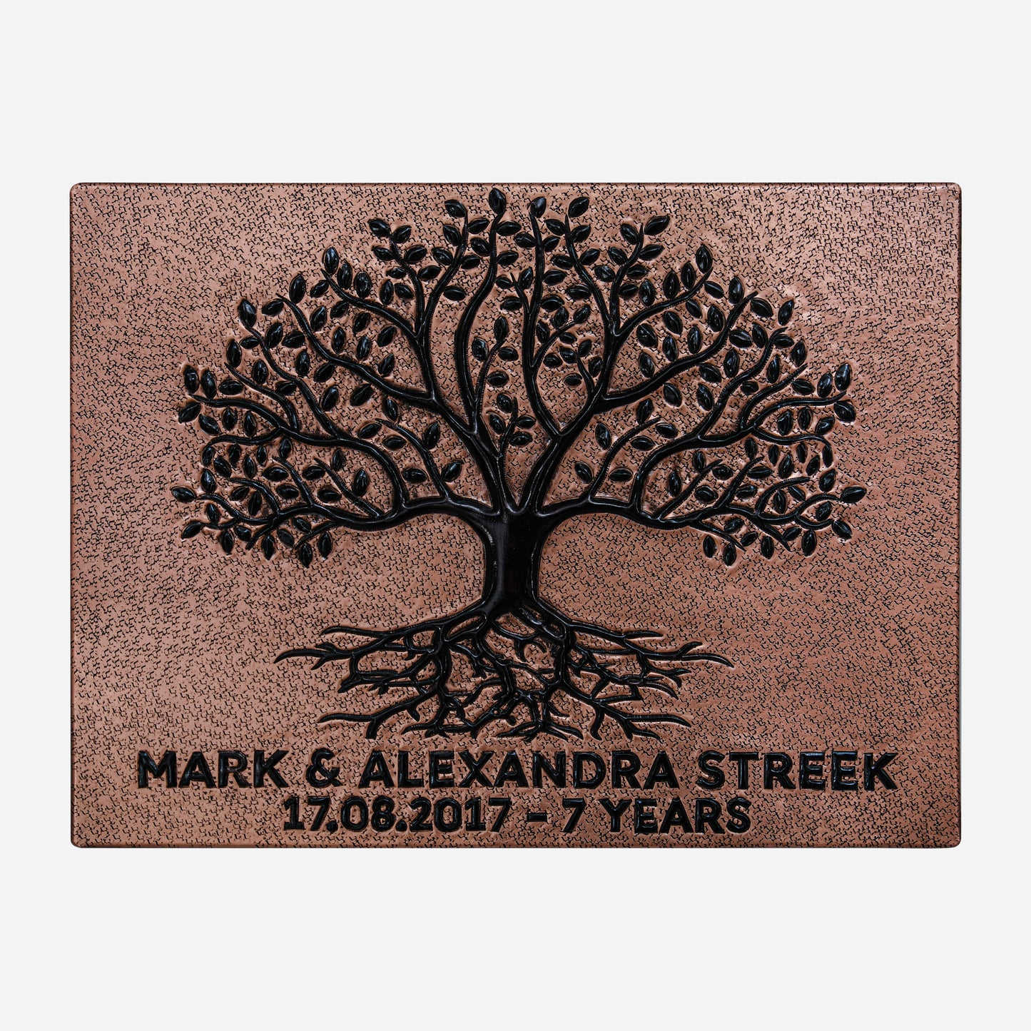 Copper Sign with Sayings (Tree and Roots) - Natuross