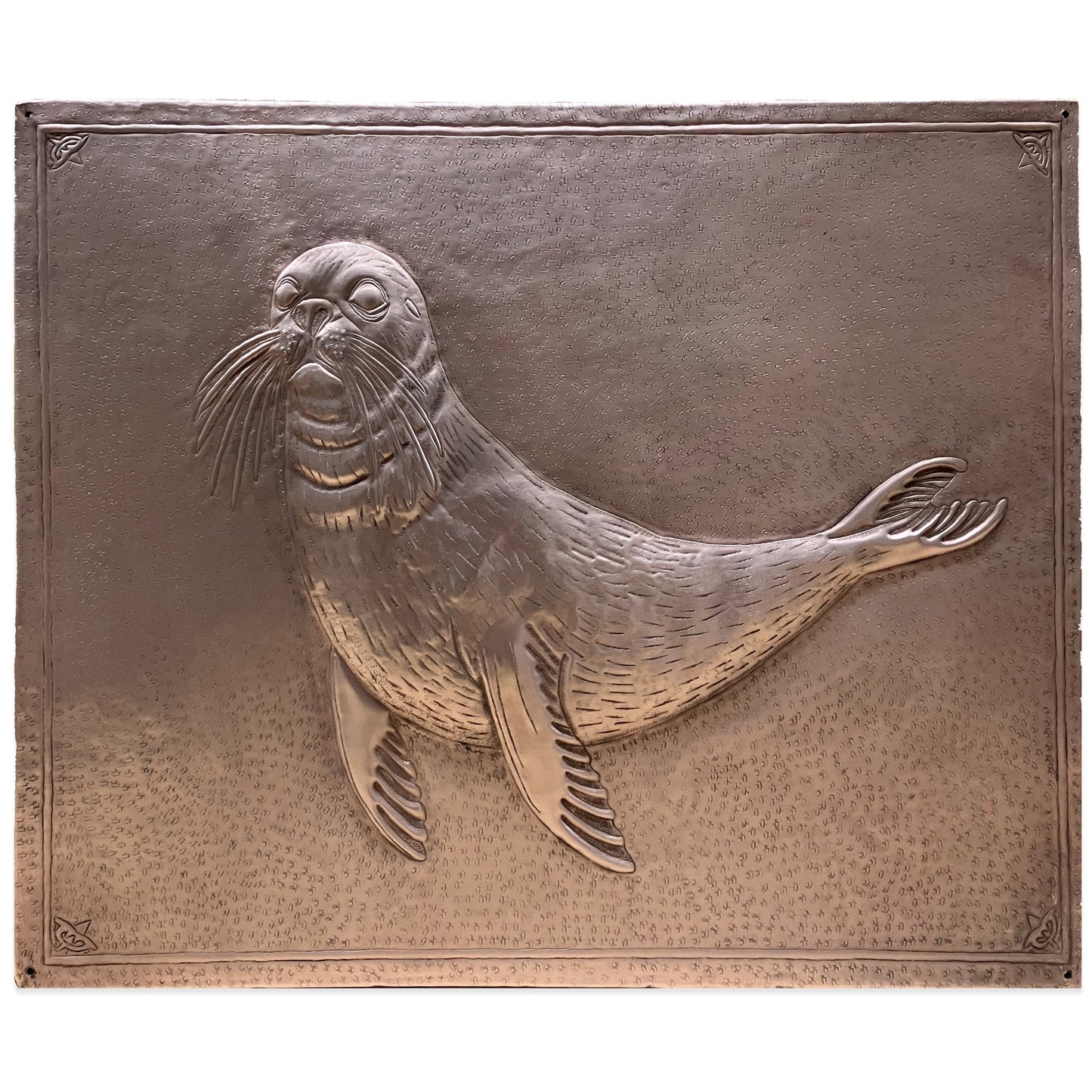 Seal Copper Backsplash Panel