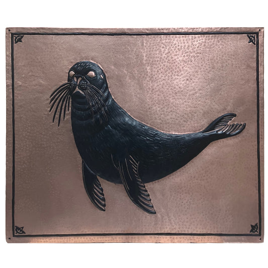 Seal Copper Backsplash Panel