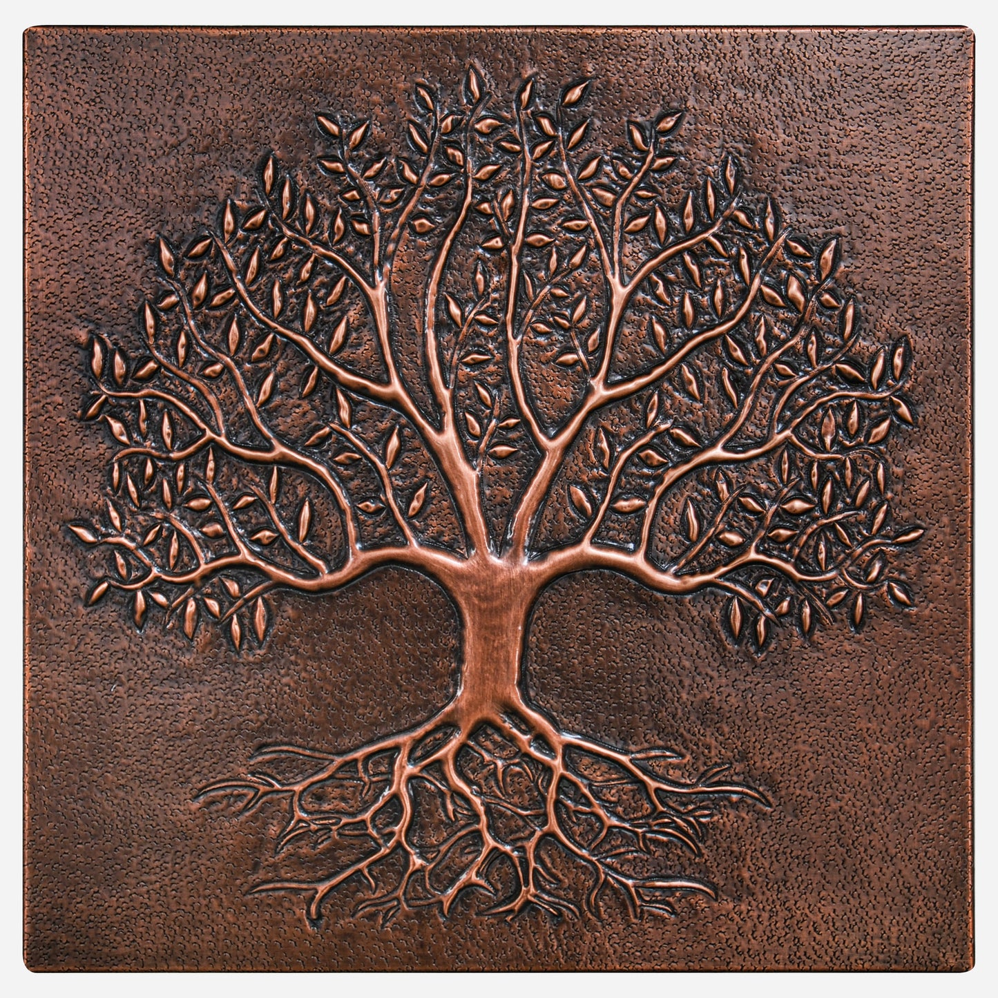 Copper Kitchen Backsplash Tree of Life