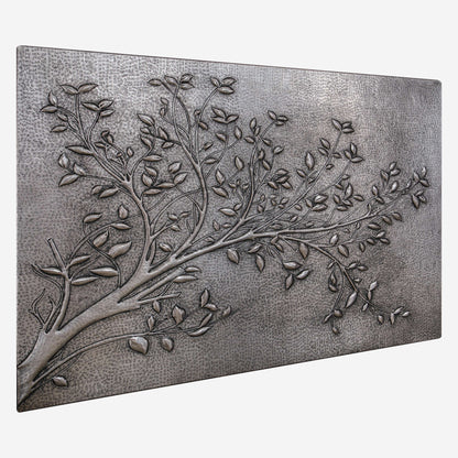 Kitchen Backsplash Tree Branches with Leaves