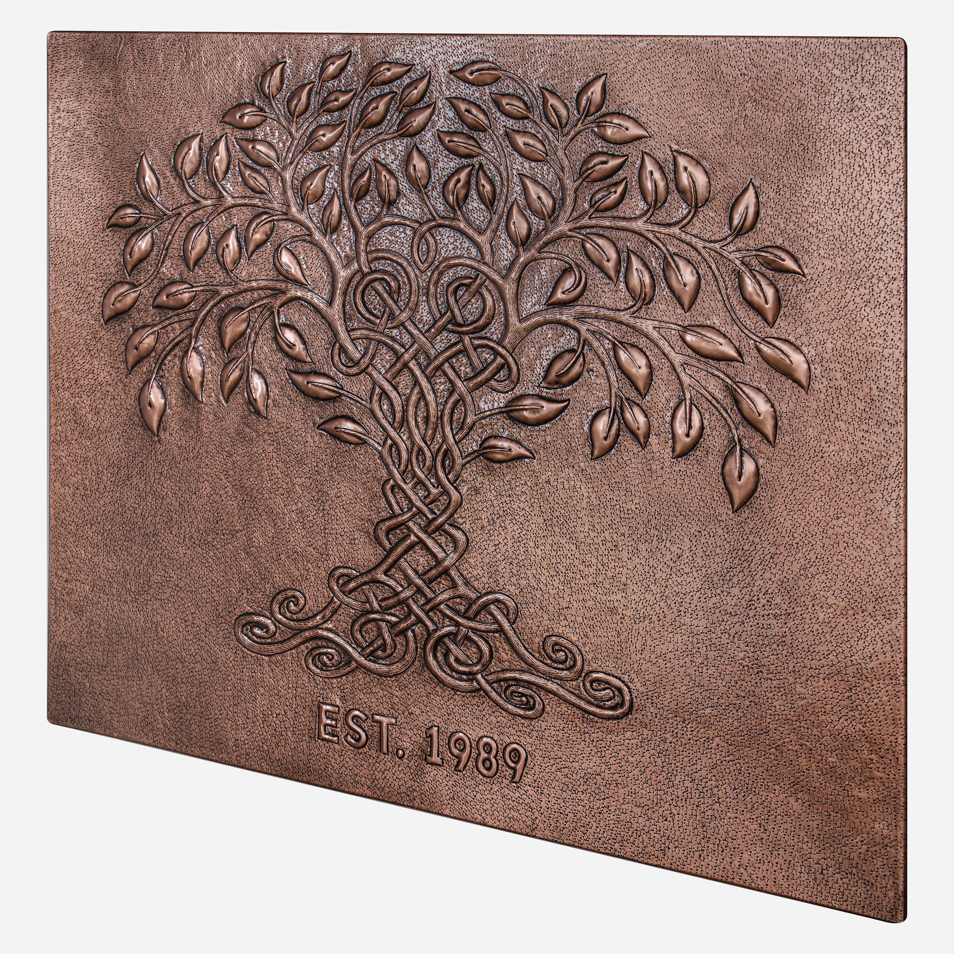 Copper Kitchen Backsplash Tree of Life