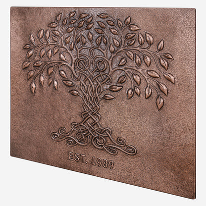 Copper Kitchen Backsplash Tree of Life