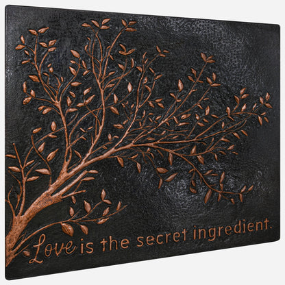 Copper Backsplash (Tree Branches, Black&Copper Color)